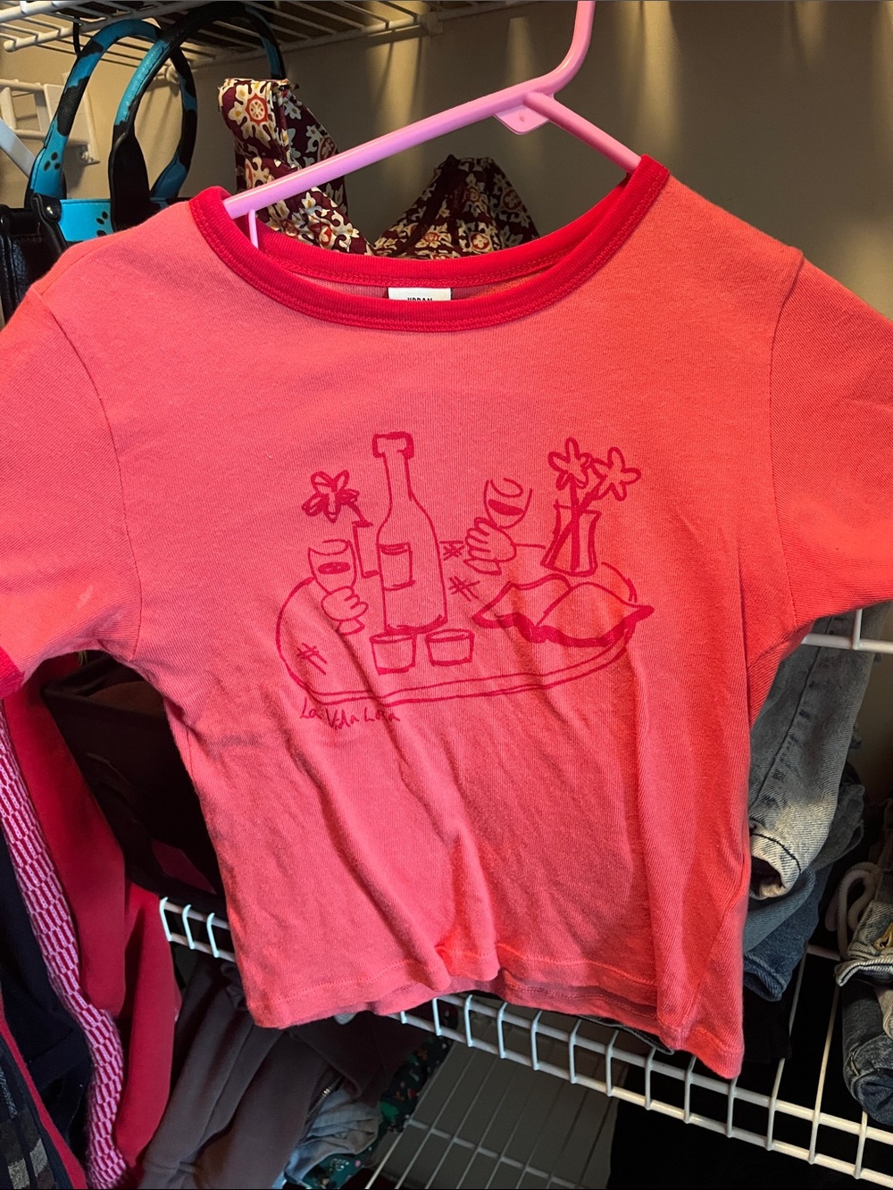 urban outfitters baby doll tee